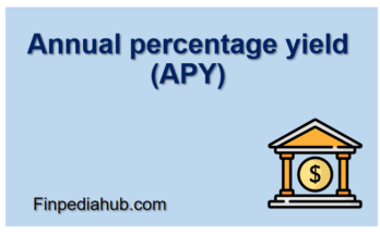Annual percentage yield (APY)