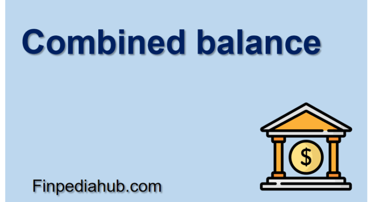 Combined balance