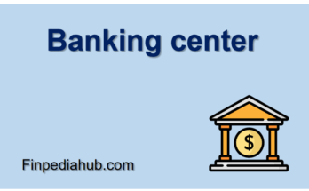 Banking center