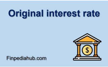 Original interest rate