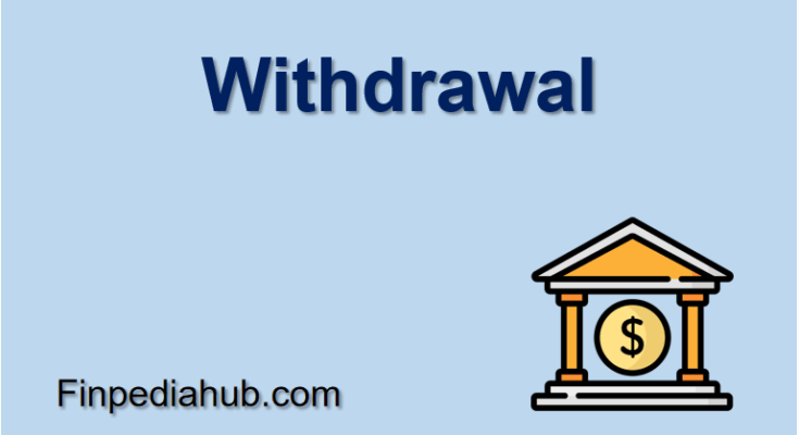 Withdrawal
