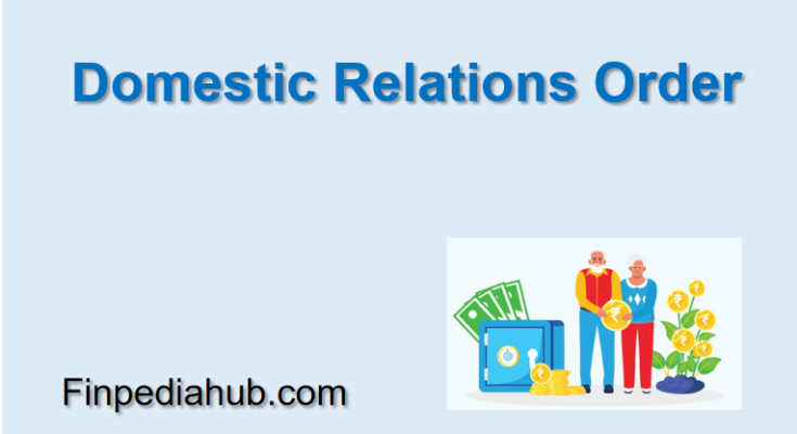 Domestic Relations Order